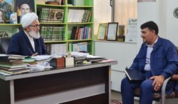 دکتر یدالهی«مدیر کل ارتباطات اجتماعی دانشگاه آزاد اسلامی» با حضور در دفتر امام جمعه قائم شهر ، با آیت الله معلمی دیدار کردند + تصاویر