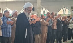 مراسم نماز عید سعید قربان 1404 شهرستان قائم شهر به امامت آیت الله معلمی به روایت تصویر