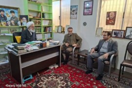 دادستان و رئیس دادگستری شهرستان قائم شهر با حضور در دفتر امام جمعه ، بمناسبت سالروز اقامه اولین نمازجمعه در نظام اسلامی ، با آیت الله معلمی دیدار کردند + تصاویر