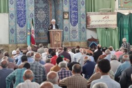 مراسم نماز جمعه 7 شهریور 1404 شهرستان قائم شهر به روایت تصویر