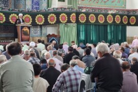 مراسم نماز جمعه 24 مرداد 1404 شهرستان قائم شهر به روایت تصویر