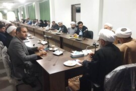 اعضای ستاد گرامیداشت هفته وقف در استان مازندران با حضور در دفتر امام جمعه قائم شهر ، با آیت الله معلمی دیدار کردند + تصاویر