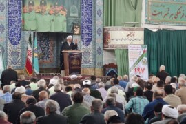 مراسم نماز جمعه 11 مهر ماه 1404 شهرستان قائم شهر به روایت تصویر