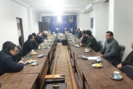 نشست تخصصی ترویج فرهنگ وقف ، در دفتر امام جمعه قائم شهر ، با حضور آیت الله معلمی ، مسئولین ، و فعالین فرهنگی شهرستان برگزار شد + تصاویر